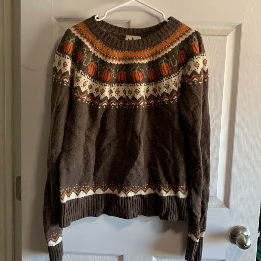 Kiel James patrick pumpkin sweater